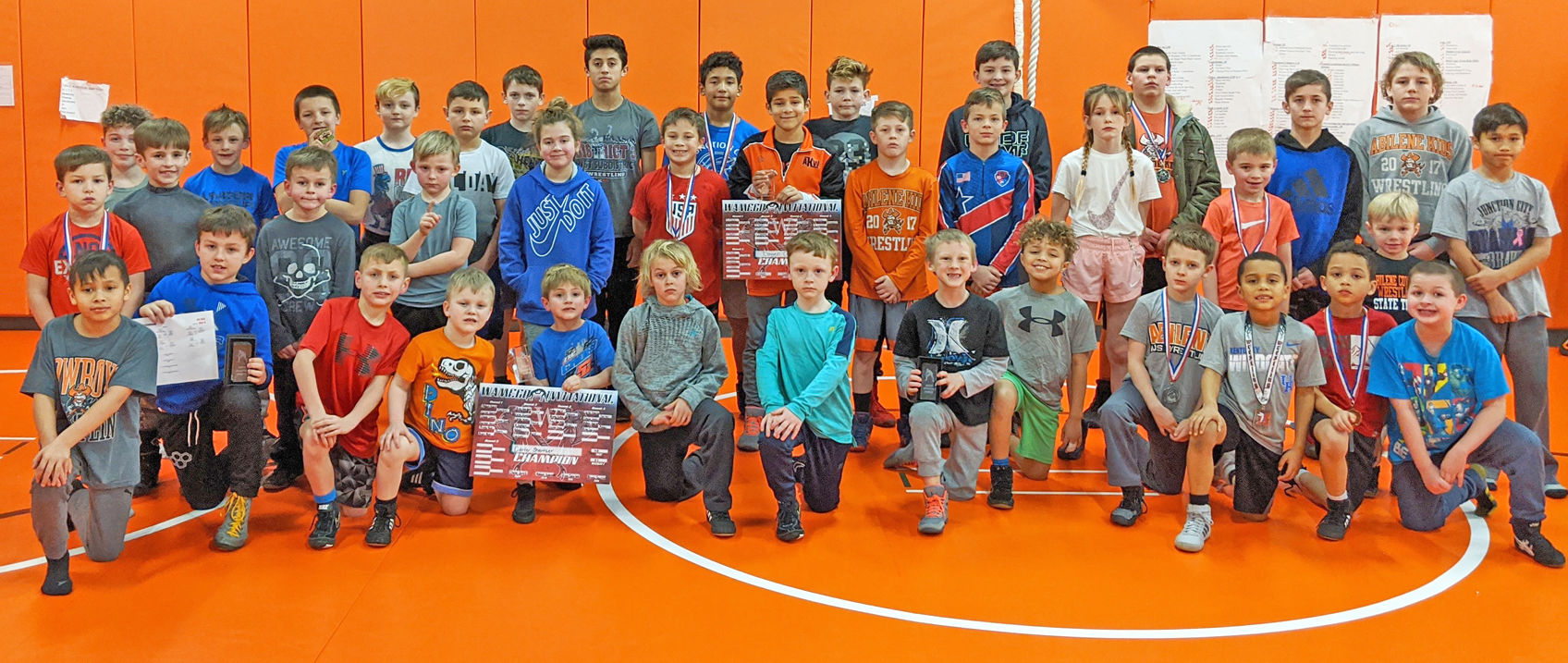 Busy week for Kids Wrestling Club